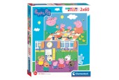 Clementoni Puzzel Peppa Pig, 2x60st.