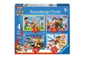 PAW Patrol Puzzels, 4in1