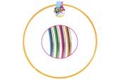 Glitter Hoepels, Set van 4