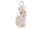 Nici Pluchen Sleutelhanger Lama Lady, 10cm