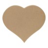Naambord Hart MDF