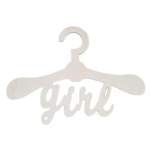 Multiplex Houten Kinder Kledinghanger Girl