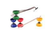 Diabolo Gekleurd met Houten Stokjes