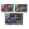 Camion 15cm avec coffre de rangement avec 5 voitures