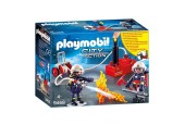 Playmobil City Action Brandweerteam met Waterpomp - 9468
