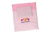 Baby Rose Poppendeken en Kussenset