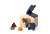 Trixie Houten Huis met Blokken - Mrs. Elephant