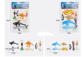 Animaux de l'océan en sachet 8 pièces 32x19x6cm