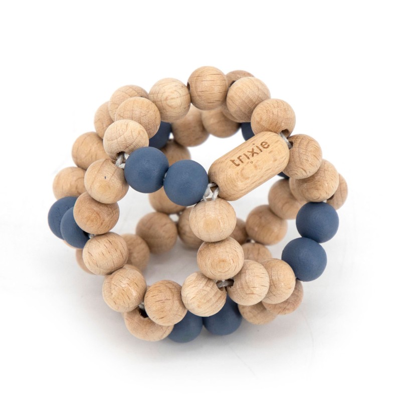 Trixie Houten Kralenbal - Blauw Trixie Houten Kralenbal - Blauw