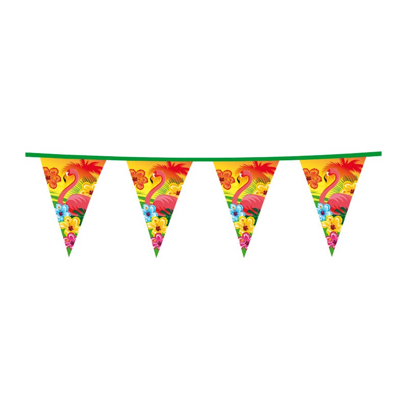 Vlaggenlijn Flamingo, 6mtr.