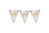 Vlaggenlijn Confetti, 6mtr.