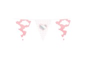 Vlaggenlijn Baby Meisje, 10mtr.