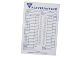 Klaverjasblok, 50 vellen
