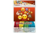 Ballonnen Emoji, 8st.