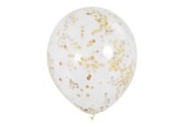 Confetti Ballonnen Goud, 6st.