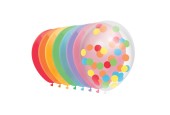 Ballonnen Regenboog, 10st.