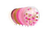 Ballonnen Prinsessenkleuren, 10st.