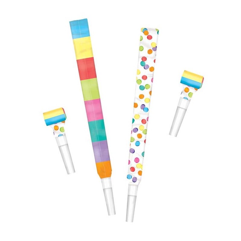 Roltongen Confetti, 6st.