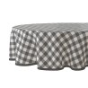 Nappe diamant gris PVC Ø160cm
