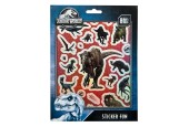 Undercover Jurassic World Stickerset, 8 Vellen