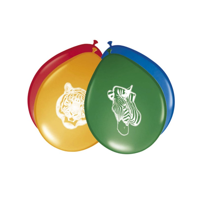 Safari Ballonnen, 8st.