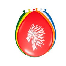 Indianen Ballonnen, 8st.