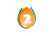 Cijfer Ballonnen 2 jaar, 8st.