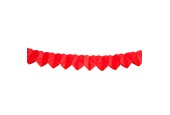 Papieren Minislinger - Rood Hart, 2mtr.