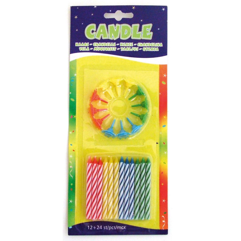 Verjaardagskaarsjes, 24st.
