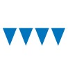 Blauwe Mini Vlaggenlijn, 3mtr.