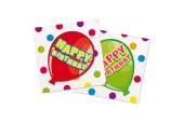Servetten Happy Birthday, 16st.