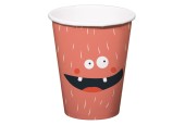 Papieren Bekers Monster Bash 250ml, 6st.