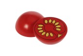Bigjigs Houten Halve Tomaat, per stuk