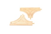 Bigjigs Houten Rails - T-splitsing, 2st.