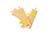 Bigjigs Houten Rails - Mechanische Wissels, 2st.