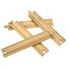 Bigjigs Houten Rails - Recht Lang