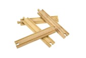 Bigjigs Houten Rails - Recht Lang