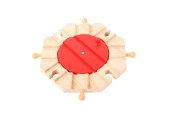 Bigjigs Houten Rails - 8 Richting Draaiplateau