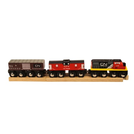 Bigjigs Houten CN Trein,5dlg