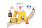 Bigjigs Houten Rails - Cement Silo