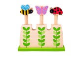 Bigjigs Houten Tuin Pop Up Dieren