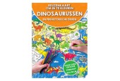 Reuzenkaart om in te Kleuren Dinosaurussen