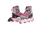 Kinder Skeelers Roze/Grijs, maat 31-34