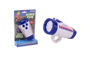 John Toy Bike Fun Fietslamp Politie Met Geluid 14x5,5x24,5 Cm