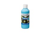 Creall Glow in the Dark Verf Blauw, 250ml