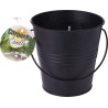 Kaars citronella in metalen emmer 10x10x14cm