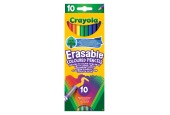 Crayola Kleurpotloden Uitwisbaar, 10st.