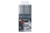 Sakura Koi Color Brush Set, 6dlg.
