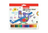 Bruynzeel Kids Super Point Viltstiften, 20st.