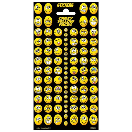 Stickervel Twinkle - Grappige Gezichten